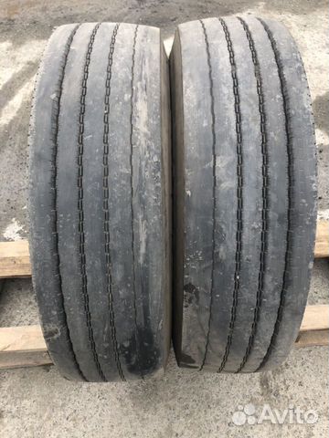 Грузовые шины б/у на рулевую ось 295/80 R22,5