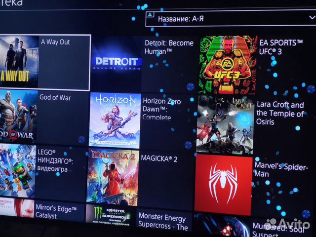 PlayStation 4, 24 игры (8 на дисках), геймпад PlayStation 4, 24 игры (8 на дисках), геймпад