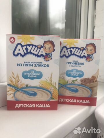 Каши Агуша Каши Агуша