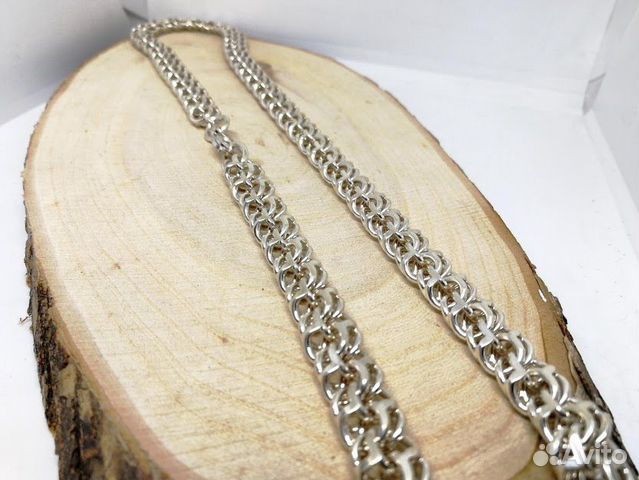 Серебряная цепь бисмарк 100 грамм в наличии