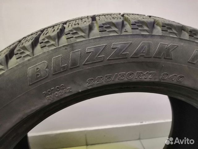 Шины зимние липучка Bridgestone Blizzak 225/50R17