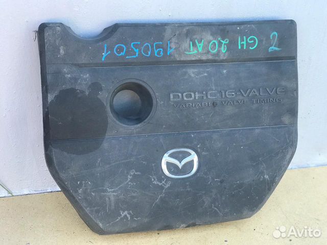 Накладка декоративная на мотор (двс) mazda 6 GH
