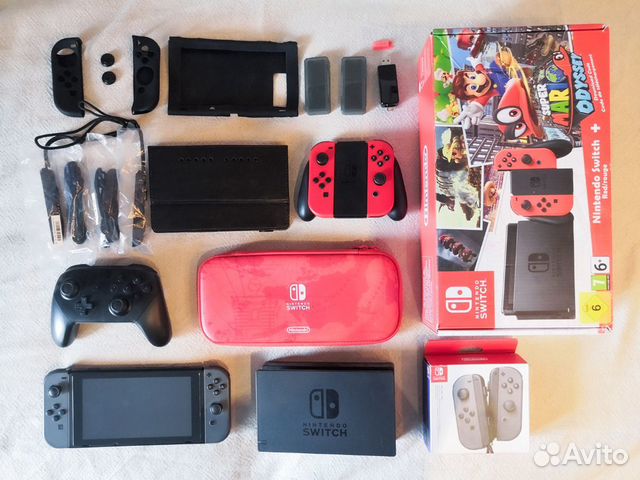 Nintendo Switch прошитая sxos полный комплект Nintendo Switch прошитая sxos полный комплект