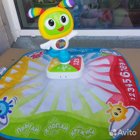 Развивающий танцевальный коврик Fisher Price Робот Развивающий танцевальный коврик Fisher Price Робот