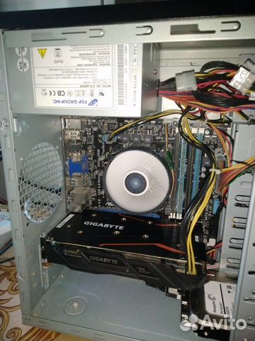 Игровой компьютер i3+1050Ti+8Gb