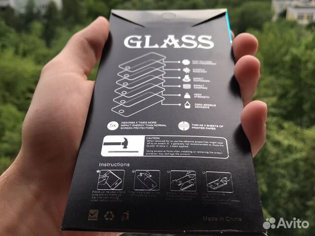 Защитное стекло для iPhone 6 и iPhone 6S