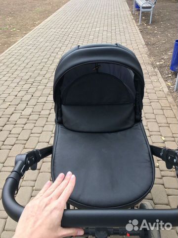 Коляска 3 в 1, в модном черном цвете Коляска 3 в 1, в модном черном цвете