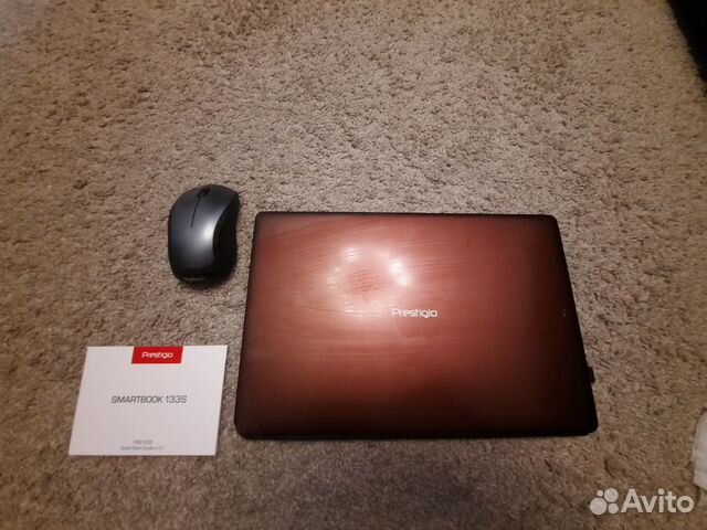 Ноутбук prestigio smartbook 133s red