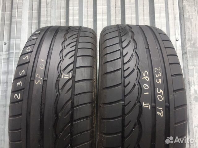 Шины R18 летние dunlop SP sport 01