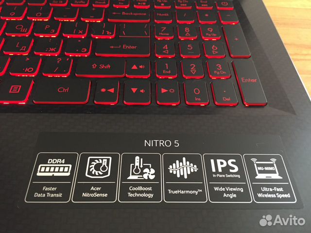 Новый Nitro 5 8 ядер i5-8300H SSD GTX1050 4Gb IPS