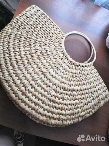 Сумка Zara, сумка из ротанга