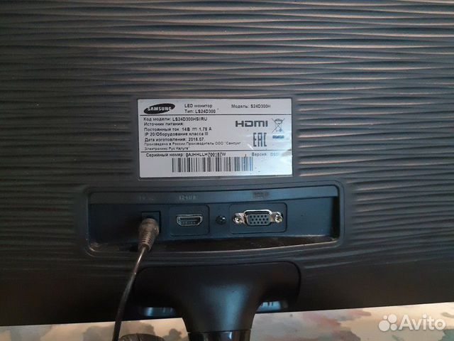 LED Монитор Samsung LS24D300