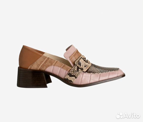 Zara лимитированная коллекция кожаные лоферы новые