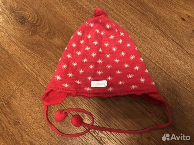 Шапка reima 1-1,5-2 года +подарок 5 шапочек
