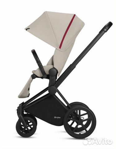 Коляска Cybex Priam II ferrari silver grey (black)
