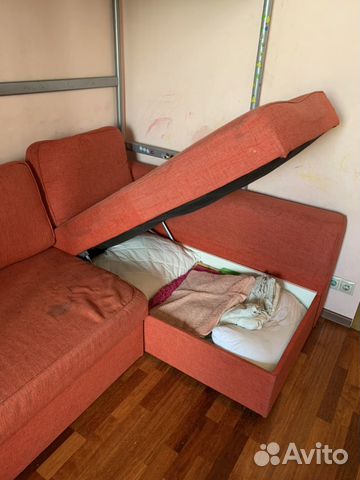 Диван икея б/у, отдам бесплатно Диван икея б/у, отдам бесплатно
