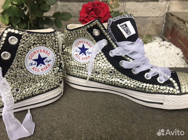 Converse кеды со стразами Converse кеды со стразами