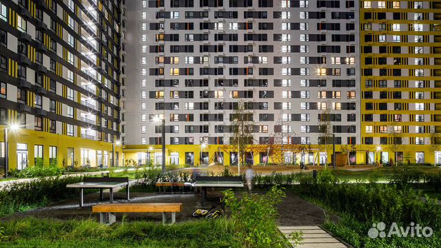 1-к квартира, 40.1 м², 22/25 эт.