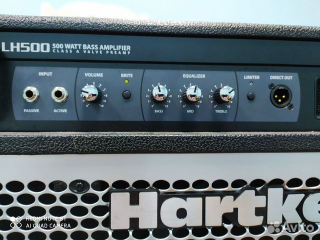 Басовый комбоусилитель hartke 5210C Hy Drive