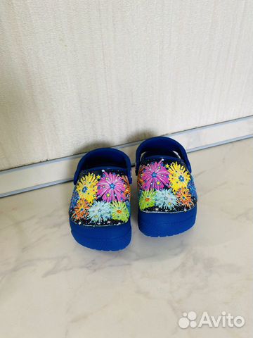 Crocs сабо детские C6 светящиеся