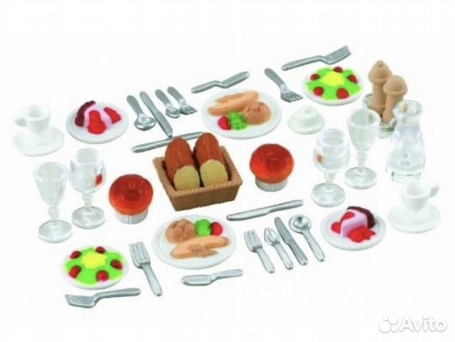 Sylvanian Families набор посуды и еды Sylvanian Families набор посуды и еды