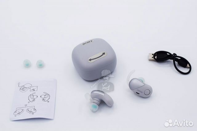 Беспроводные наушники Sony WF-SP700N спортивные Беспроводные наушники Sony WF-SP700N спортивные