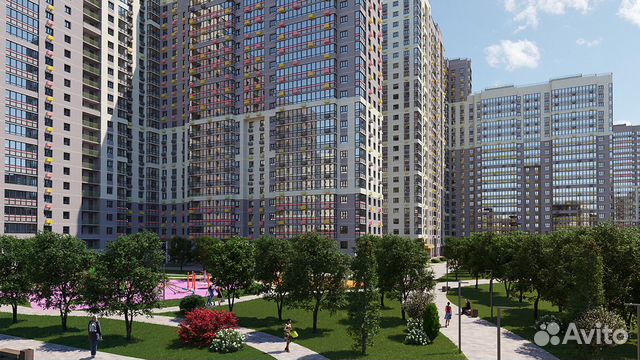 1-к квартира, 32.7 м², 19/25 эт. 1-к квартира, 32.7 м², 19/25 эт.