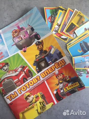 Наклейки Panini “Щенячий патруль“ 4