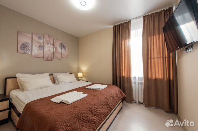 

1-к. квартира, 35 м², 2 кровати