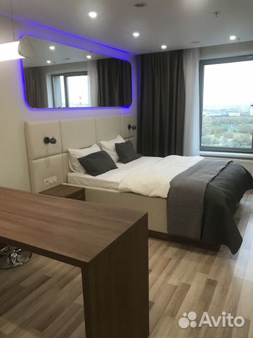 

Квартира-студия, 30 м², 1 кровать