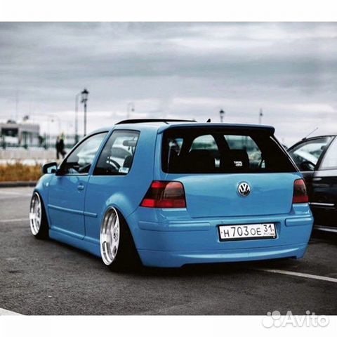 Юбка заднего бампера Volkswagen Golf 4 GTI