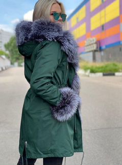 Парка с мехом