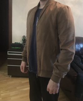 Замшевая куртка Solid