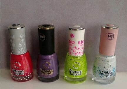 Лак для ногтей CMD Vinylux, Dance Legend и другие