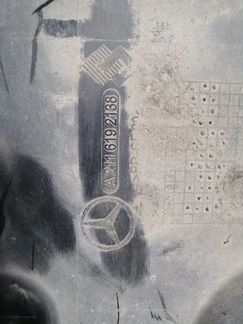 Защита днища задняя левая Mercedes-Benz E-Class