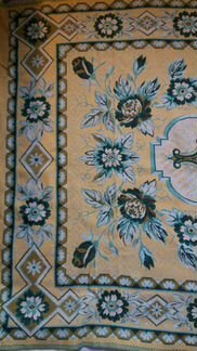 Гобеленовое советское покрывало