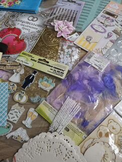 Большой набор для скрапбукинга 3 Свадебный