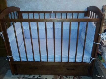 Бортики для детской кроватки Lappetti (+ балдахин)