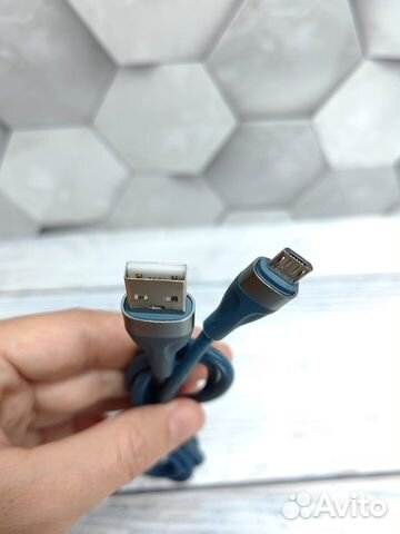 Кабель 2А USB/micro 1 метр Быстрая зарядка Новый
