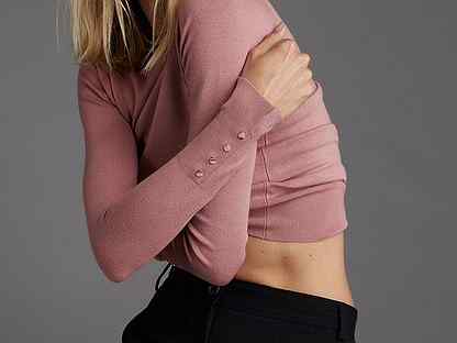Zara Базовый тонкий свитер