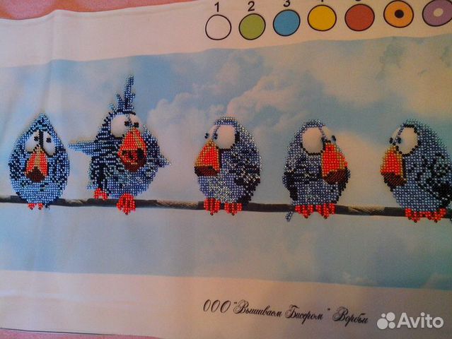 Вышивка бисером