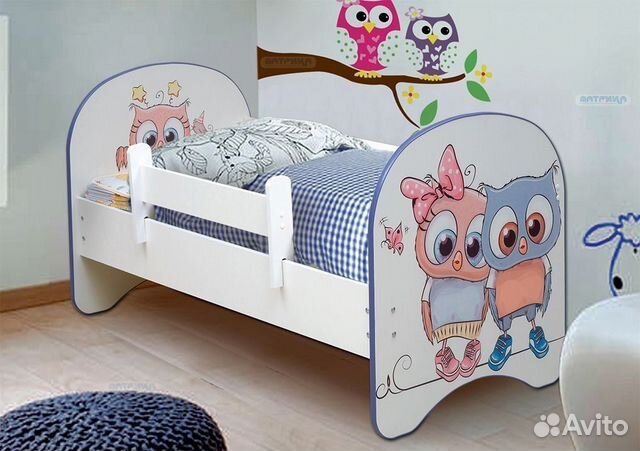 Крутая кровать с фотопечатью