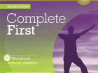 Complete First - Workbook without answers объявление продам