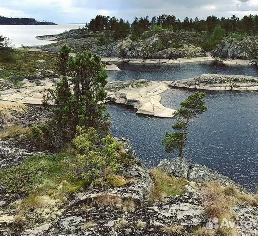 Валаам.Ладожские шхеры.Прогулки на катере