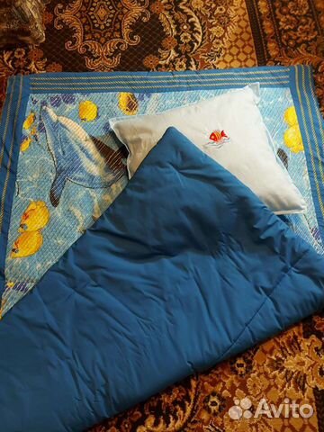 Комплект покрывало и подушечка, 