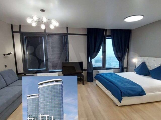 Квартира-студия, 45 м², 21/22 эт.
