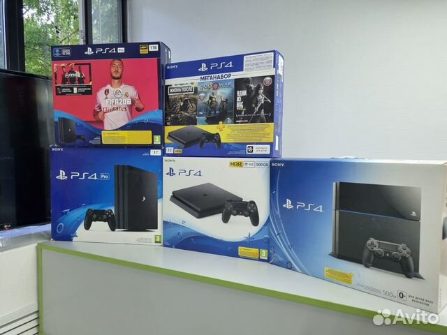 Игровые приставки Sony Playstation 4 / Slim / Pro