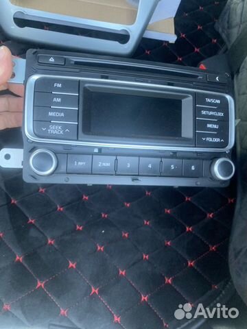 Штатная магнитола Киа Рио 3 (рестайлинг)