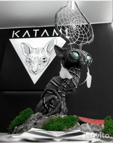 Фантастические персонажи из полимерной глины