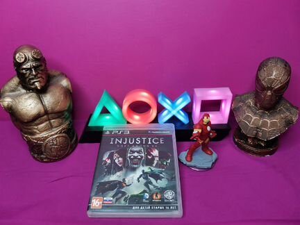 Диск PS3 Injustice: Gods Among Us